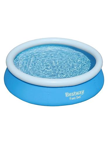 Бассейны: Бассейн надувной Bestway Fast Set Артикул: 57392 - Размер: 183 × 51 см — 9