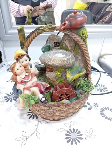 Fəvvarələr: Masaüstü dekorativ şəlalə/fəvvarə - Elektrikli masaüstü mini şəlalə — 1