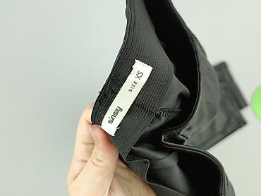 bottoms: Sinsay, Legginsy Ze skóry ekologicznej damskie, rozmiar XS — 4