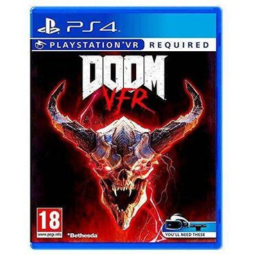 диски на сони плейстейшен 2: Оригинальный диск!!! Встречайте долгожданную VR-версию Doom (2016) -