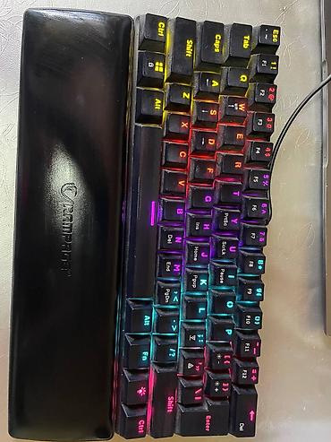Настольные ПК и комплектующие: Rampage V60 PL/OWER mexaniki klaviatura - Lay-out: TKL (kompakt — 4