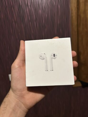 Qulaqcıqlar: İşlənmiş Simsiz (Bluetooth) Qulaqcıqlar, Apple, rəng - Ağ