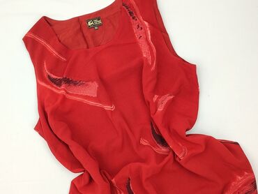 czerwona obcisła sukienka h m: Faina, Sukienka damska, rozmiar 5XL