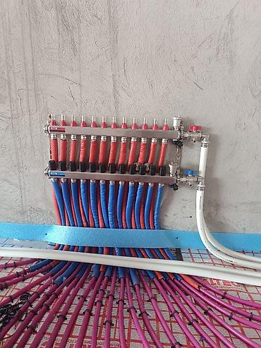 Водяные тёплые полы: Система теплого пола Valtec, выполненная из красных труб, равномерно at lalafo.kg — 10 Водяные тёплые полы: Система теплого пола Valtec, выполненная из красных труб, равномерно — 10