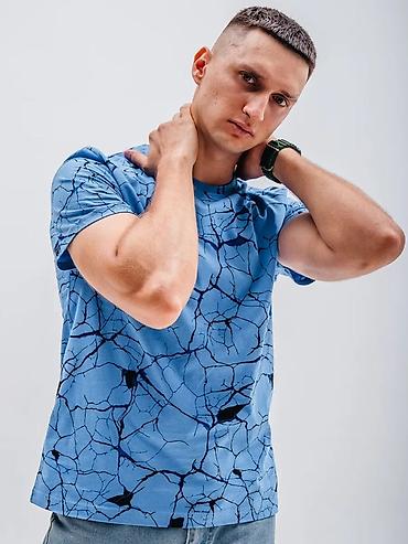 Футболки: Футболки оптом - Модель: мужская/унисекс, базовый крой с коротким — 11