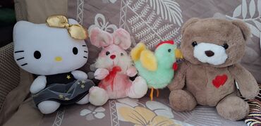 Игрушки: Продаются НОВЫЕ мягкие игрушки. Цены разные от 80 сомов до 800 сомов — 5