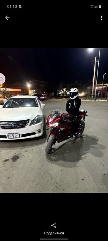 тайота хайландыр: Спортбайк Yamaha, 400 куб. см, Бензин, Чоңдор үчүн