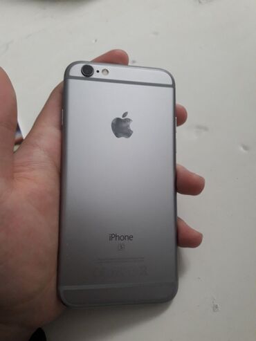 iphone 16 бишкек: IPhone 6s, Колдонулган, 16 ГБ, Күмүш, 81 %