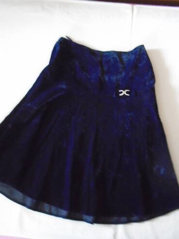 suknja struka od: XL (EU 42), Mini, bоја - Tamnoplava