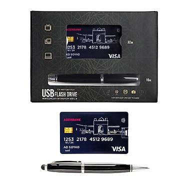 Masaüstü kompüterlər və komponentlər: Flash Kart Seti 32GB+16GB Məhsul tərkibi: - Kart formasında USB — 1
