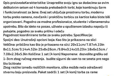 markirani rancevi: Torbe set odlicne za poklon 3u1. Uplata pa slanje isporuka za 10-tak — 3