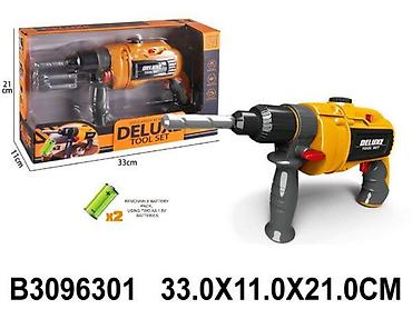 hm haljina za devojcice: Alat set – bušilica za decu (Deluxe Tool Set) Realistična igračka — 1