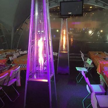 Газовые горелки: Уличные газовые обогреватели/факельные камины для террас и садов В — 5