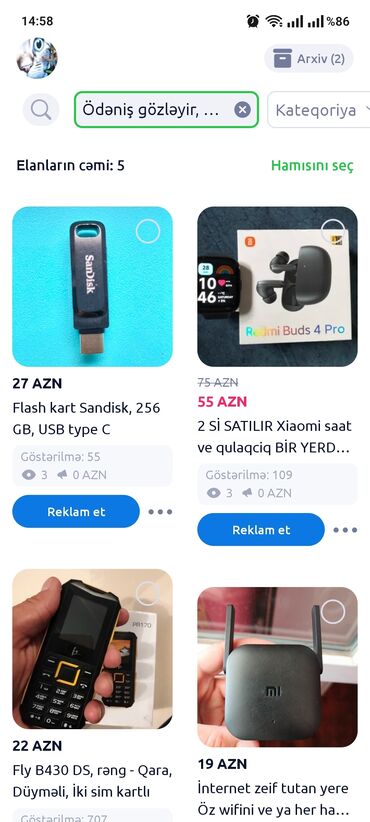 modem sim kartlı: SATILIR. Telefon, Yaddaş kartı, Wifi güçlendirici, smart saat