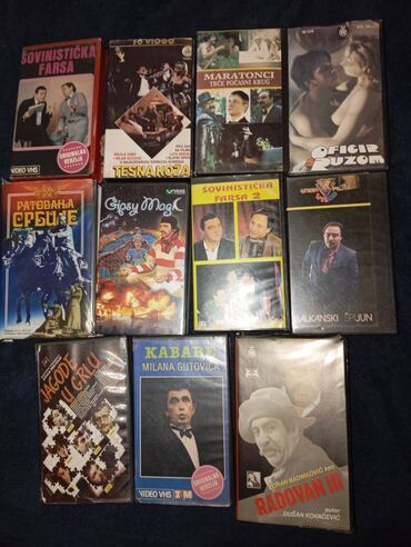 Kasete, CD i DVD: Vhs kasete komad 200din — 9