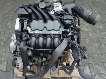 Двигатели, моторы и ГБЦ: Бензиновый мотор Volkswagen 1999 г., 1.6 л, Б/у, Оригинал, Германия