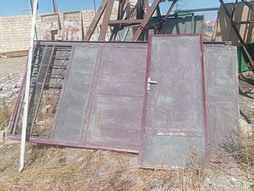 Həyət darvazaları: I'm nci el tikitiye ayit Alqi Satqi Darvaza qapi Plastik pencere qapi — 24