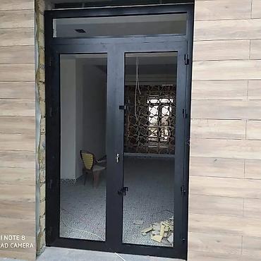Qapıların təmiri: Qapı pəncərə,cambalkon,şüşə vitrajlar,ara kəsmələr,duş kabinlər — 18