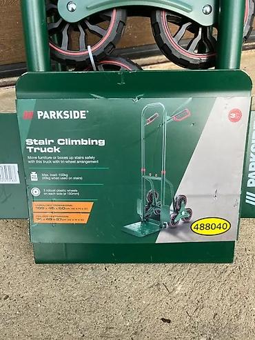 Merdevine: Kolica za stepenice sa trostrukim točkovima – Parkside - Konstrukcija — 8