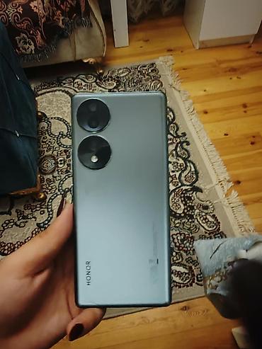 iphone xs max 128: Honor 70, 256 GB, rəng - Gümüşü, Barmaq izi — 1