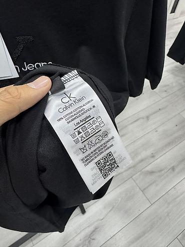 jea: Мужская футболка, XL, 2XL, Calvin Klein, Новый, цвет - Черный, Самовывоз — 4