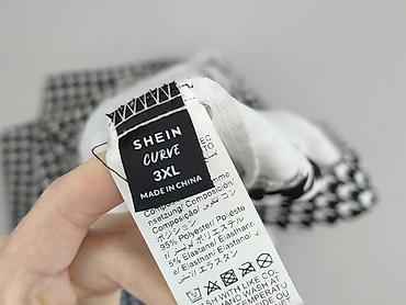 bluzki pepitka: Shein Curve, Koszula damska, rozmiar 3XL — 5