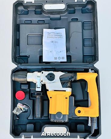 Elektrik perforator/qartçıxaran matkap seti - Güclü şəbəkə ilə