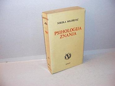 tipke: PSIHOLOGIJA ZNANJA Nikola Miloševićnolit 1989mek povezna predlistu — 1