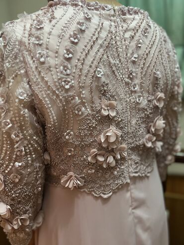 Вечерние платья: Вечернее платье, Классическое, Длинная модель, С рукавами, Камни — 6