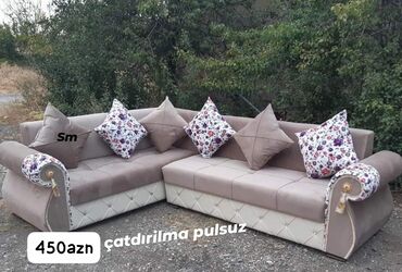 Künc divan, Yeni, Açılmayan, Bazasız, Parça, Şəhərdaxili pulsuz çatdırılma