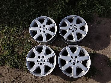 Транспорт: Литые Диски R 17 Mercedes-Benz, Комплект, отверстий - 5, Б/у — 1