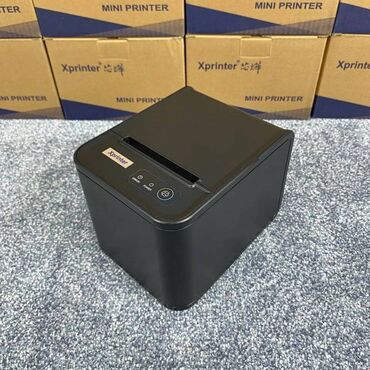 Торговые принтеры и сканеры: Принтер Чеков-Xprinter XP-80T 80mm 200mm/s Black USB+LAN Принтер — 8