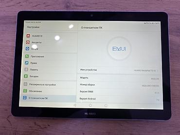 планшет h960: Планшет, Huawei, эс тутум 16 ГБ, 9" - 10", 4G (LTE), Колдонулган, Классикалык түсү - Боз — 5