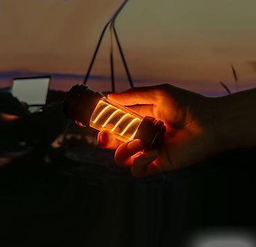 Другая бытовая техника: Фонарик Night Glow Stick lamp Универсальный походный фонарик 2-в-1 – — 5