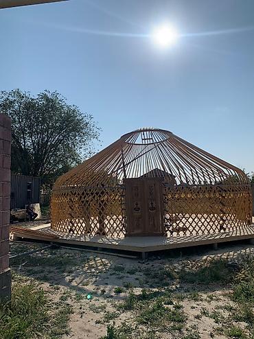 Продажа юрт: Продажа юрты, Каркас Деревянный, 100 баш, Диаметр: 7 метров — 8