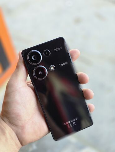 usb type c: Redmi Note 13 Pro, 256 GB, rəng - Qara, Barmaq izi