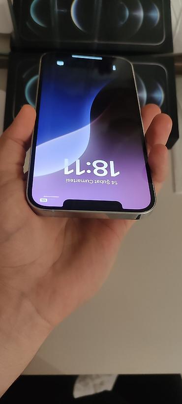 Apple iPhone: IPhone 12 Pro, 256 GB, Gümüşü, Face ID — 6