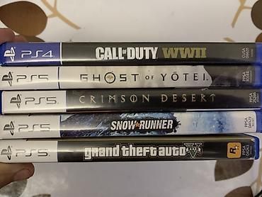 PS5 (Sony PlayStation 5): Gorduyunuz butun oyunlar tam iwlek uzerinde verilir 1 eded orginal oz — 3