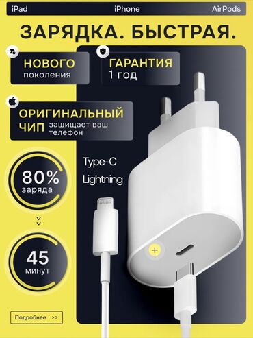 домашный вайфай: 🔋 Зарядка для iPhone 20W ⚡️ Оптом Быстрая зарядка — до 50% за 30 минут