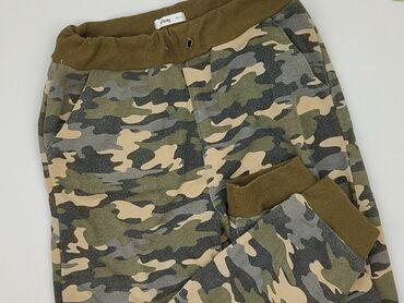 spódnice długie khaki: Sweatpants, SinSay, 11 years, 140/146, condition - Good