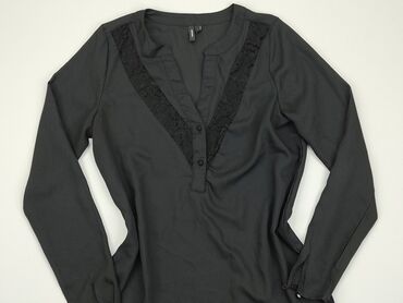czarne bluzki damskie z długim rękawem: Туніка, Vero Moda, S, стан - Ідеальний