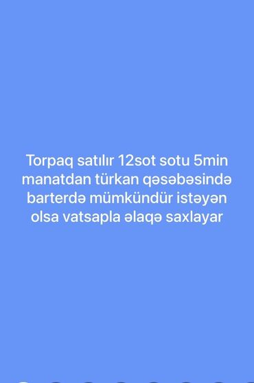 Həyət evləri və villalar: Barter mümkündür