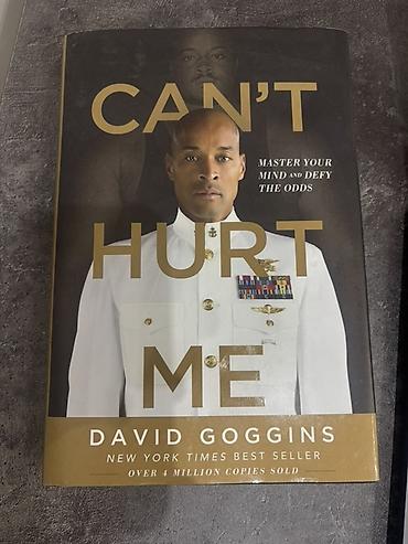 Продаю книгу can’t hurt me by David Goggins на Английском в твердом