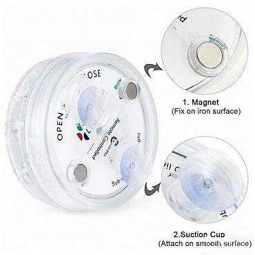 intex: PODVODNE lampa RGB Vodootporno 13ld/3W sa daljinskim RF. Kontakt tel — 7