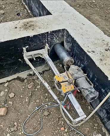 Установка вытяжек и вентиляции: Алмазное бурение отверстий в бетоне.Профисиссиональные установки — 17