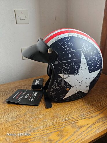 Helmets: GENUINE VOSS -CARBON FIBER- 888 CF model nove Nemacke kacige