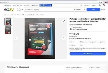 Ostali merni alati: Parkside Satellite Finder PSSFS 3 A2 – alat za precizno pronalaženje — 3