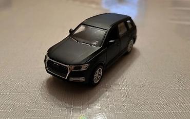 Qara rəngli metal avtomobil modeli – SUV tipli miniatür - Material