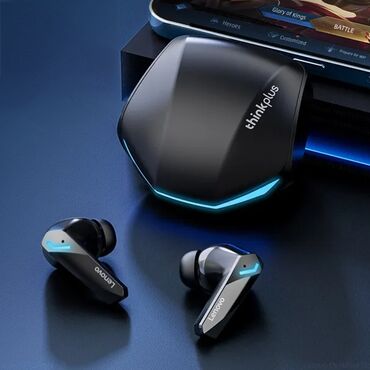 Аудиотехника: Беспроводные наушники Lenovo GM2 Pro Bluetooth 5,3. Новые в упаковке