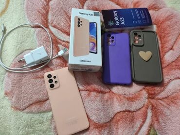 Samsung: Samsung Galaxy A23 5G, 128 GB, rəng - Narıncı, Barmaq izi, İki sim kartlı, Face ID — 2